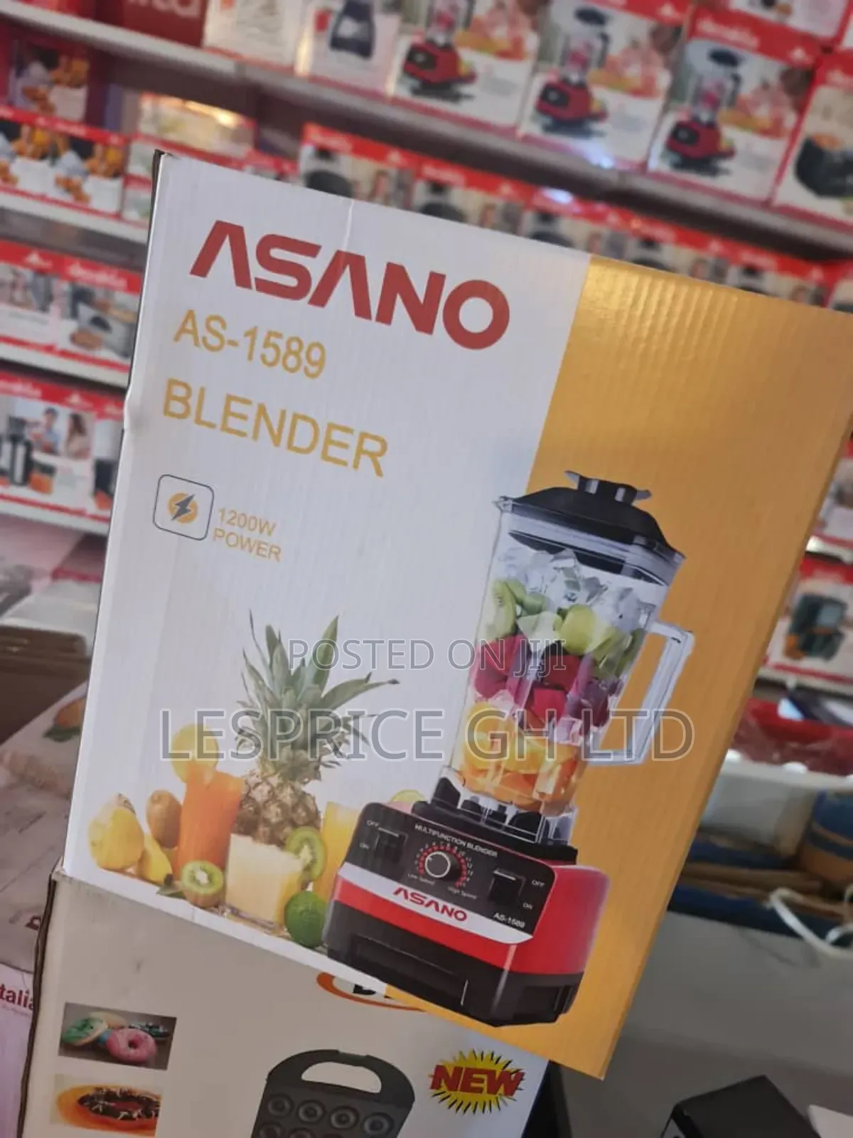Blend Like a Pro With Asano 1200W Power!