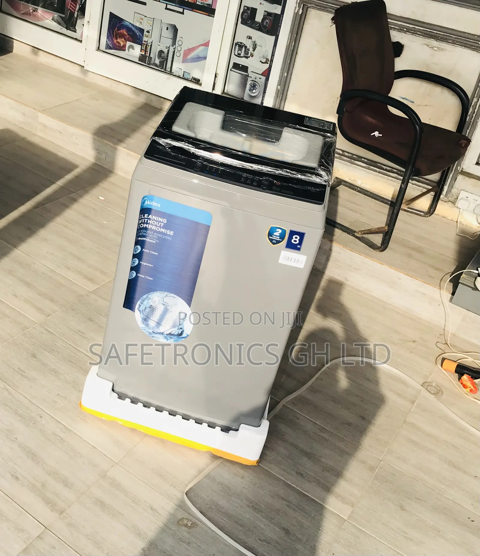 Freshstart Midea Topload Inverter 8kg Fullauto Washer