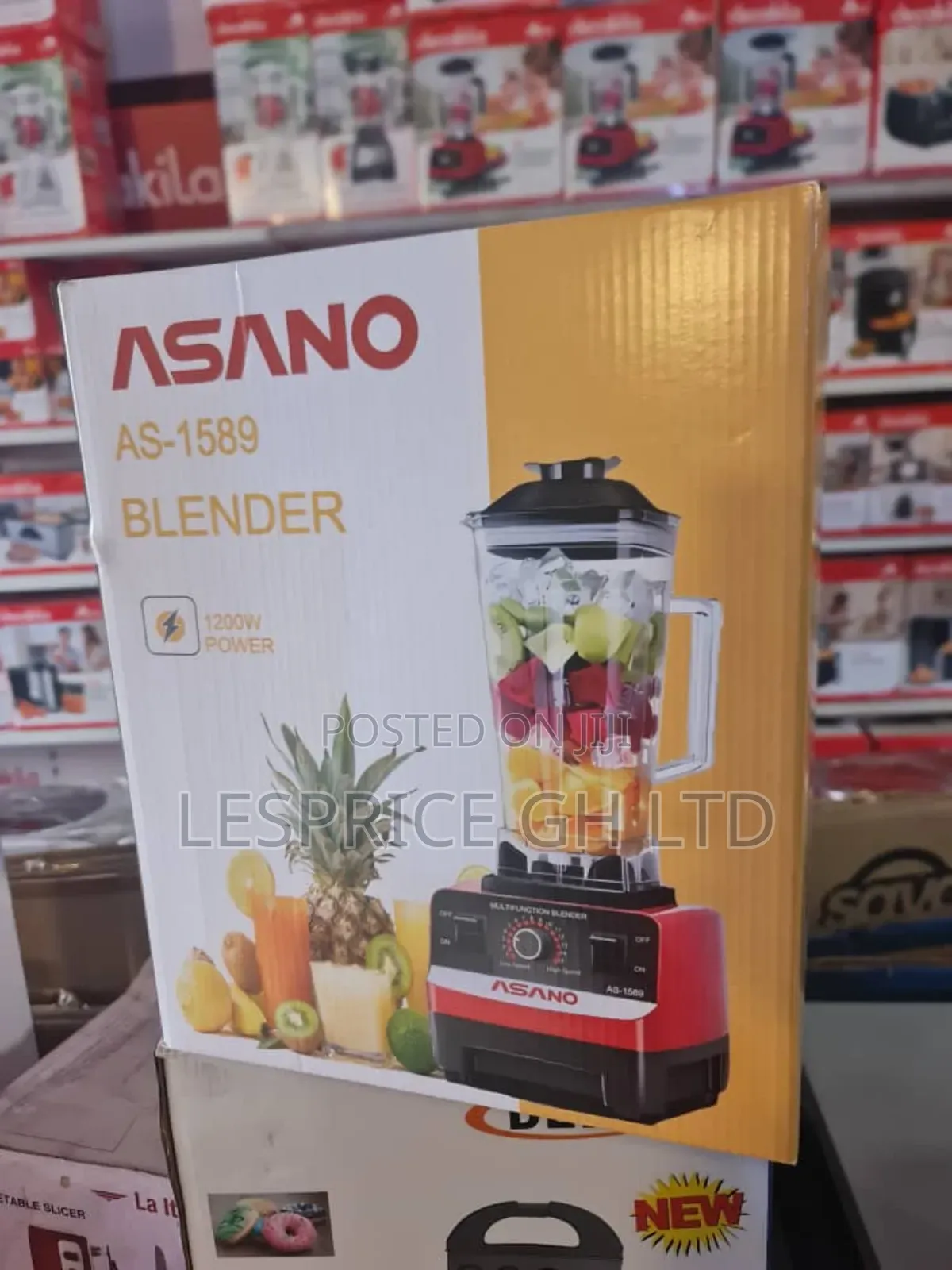 Effortless Blending With Asano 1200W Power