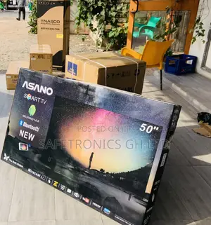 50 Inch Smartscreen Led Android Asano UHD Crystal Tv