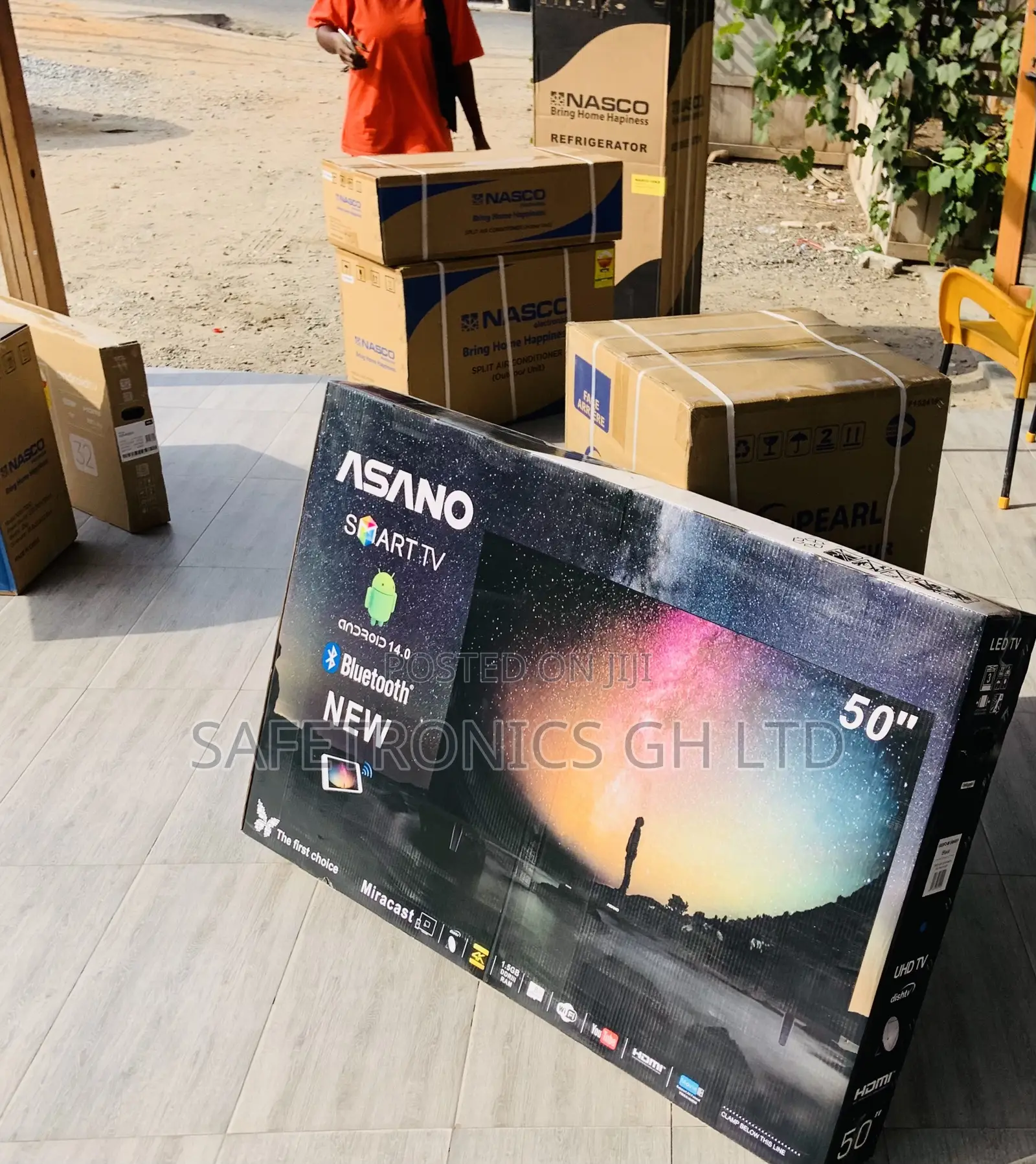 Crystal Asano 50 Inch Smartscreen Led UHD Tv