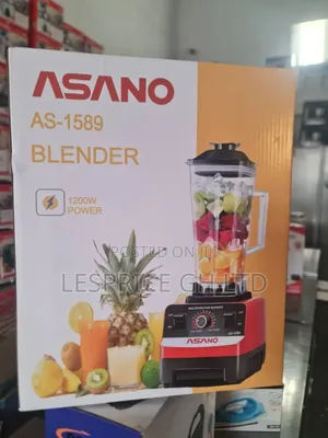 Asano 1200W Blender: Easy to Use, Easy to Clean