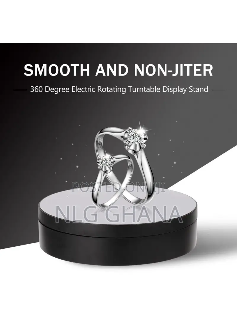 5.4" Electric 360 Degree Rotating Turntable Display Stand