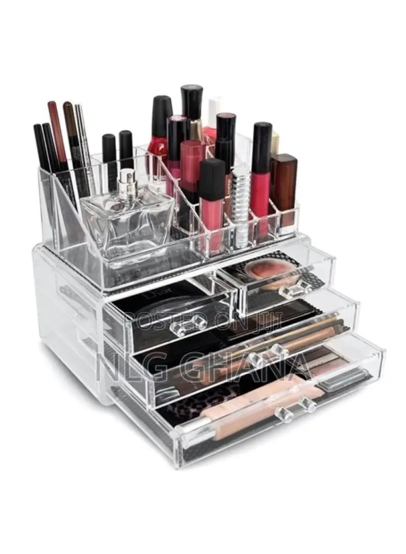 Large Makeup Brushes Organizer Desktop Cosmetic Jewelry Stor