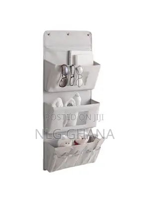 3-Layer Storage Bag 600D Oxford Cloth Wall Door Hanging Orga