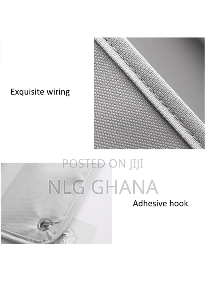 3-Layer Storage Bag 600D Oxford Cloth Wall Door Hanging Orga