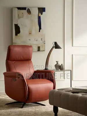 Lennix Leather Recliner Chair With Massage,From Macy's