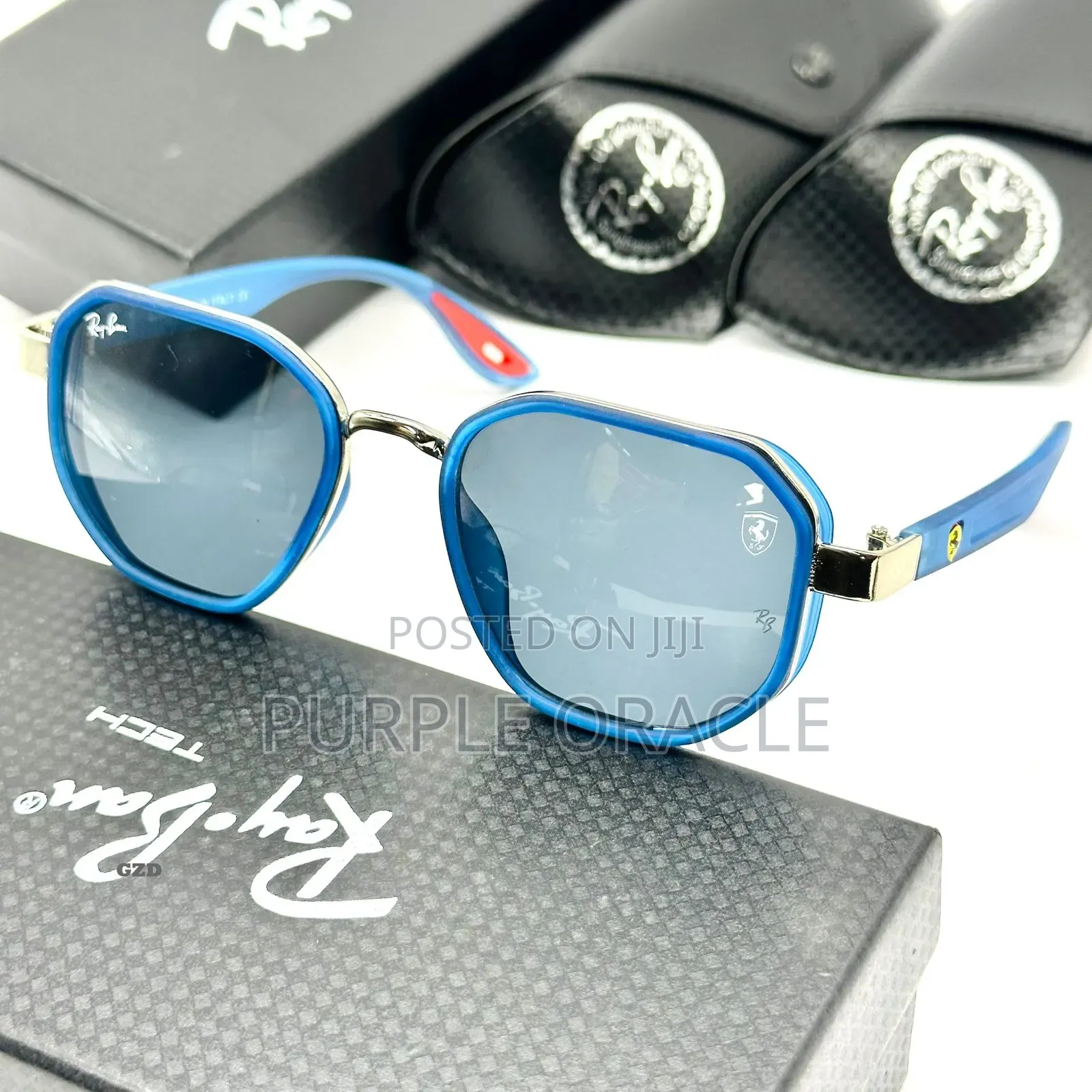 Ray Ban Steel Men's Sunglasses