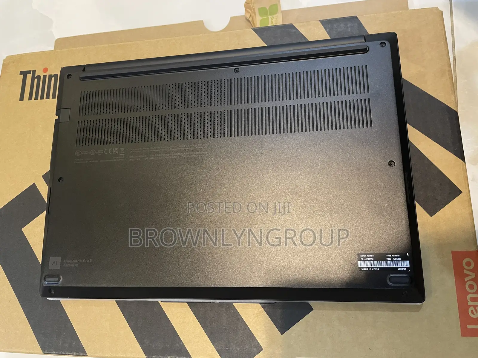 New Laptop Lenovo ThinkPad E14 G5 16GB Intel Core I7 SSD 512GB