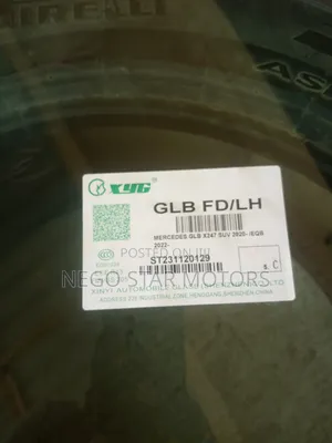 Mercedes Benz GLB 2020 Front Door Glass