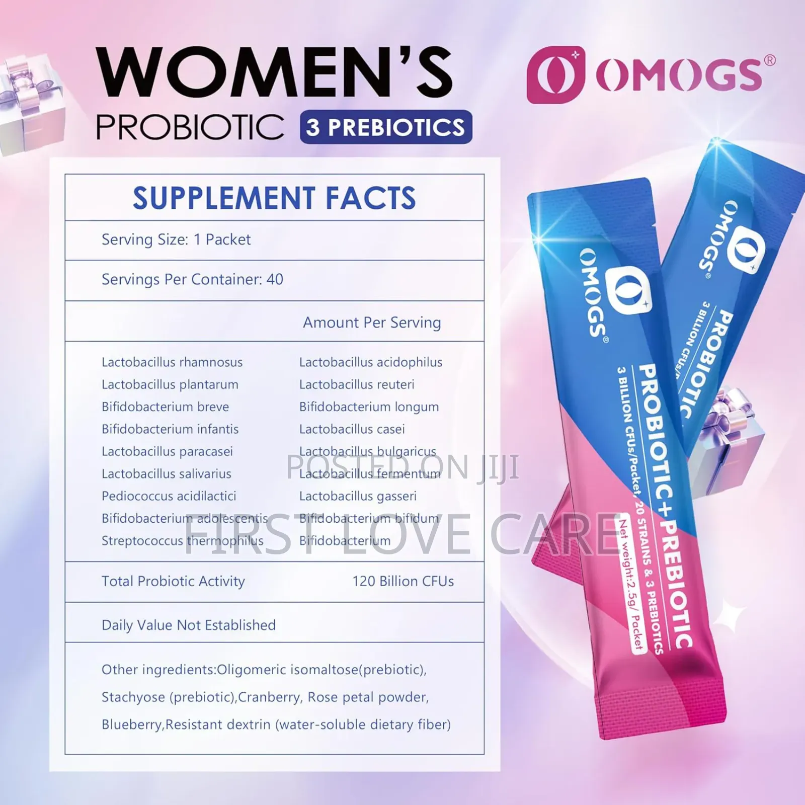 Omogs Women's Probiotic