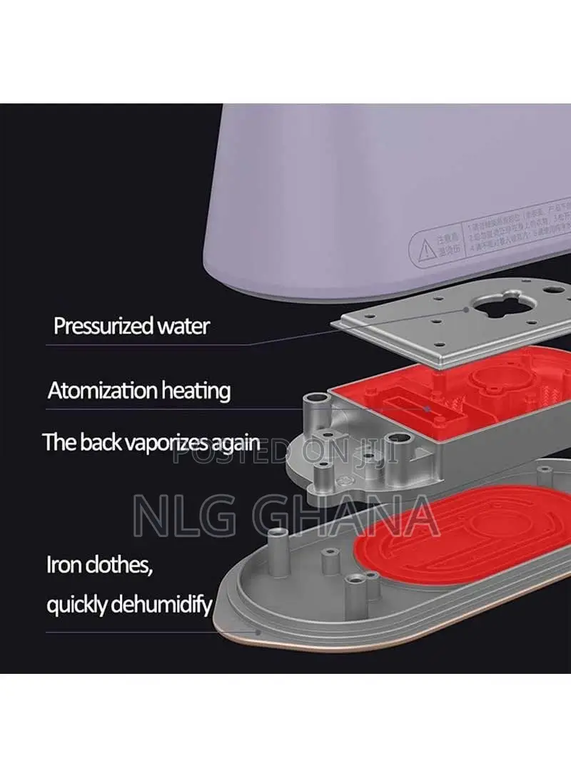 2800W 110ml Ceramic Plate Mini Travel Steam Iron Jmk1099 (L7
