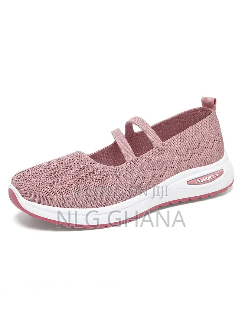 Lightweight Breathable Comfortable Mesh Soft Sole Slip-on Sh