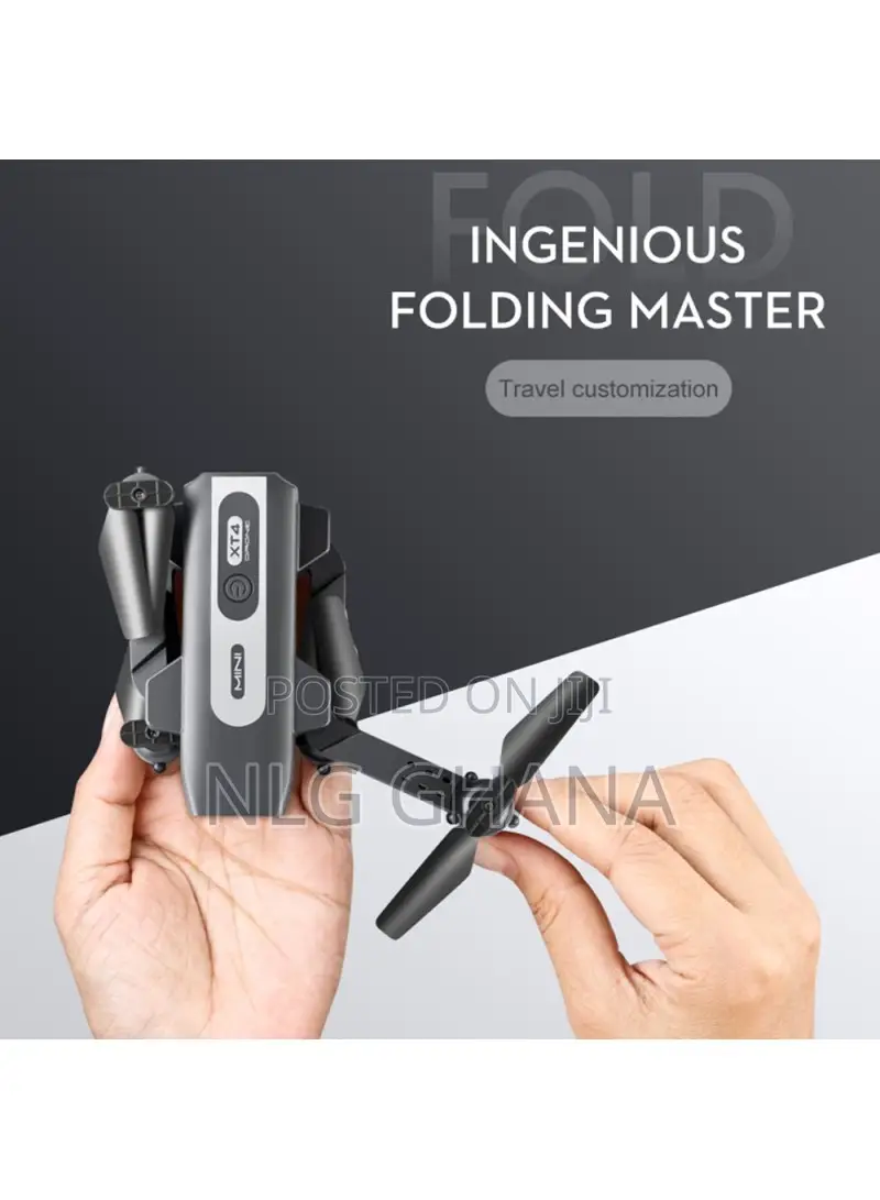 HD Single-Lens Remote Control LED RC Quadcopter Mini Foldabl