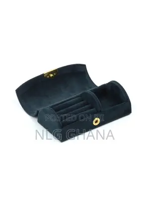 Portable Travel Arched Jewelry Storage Box Earring Bracelet
