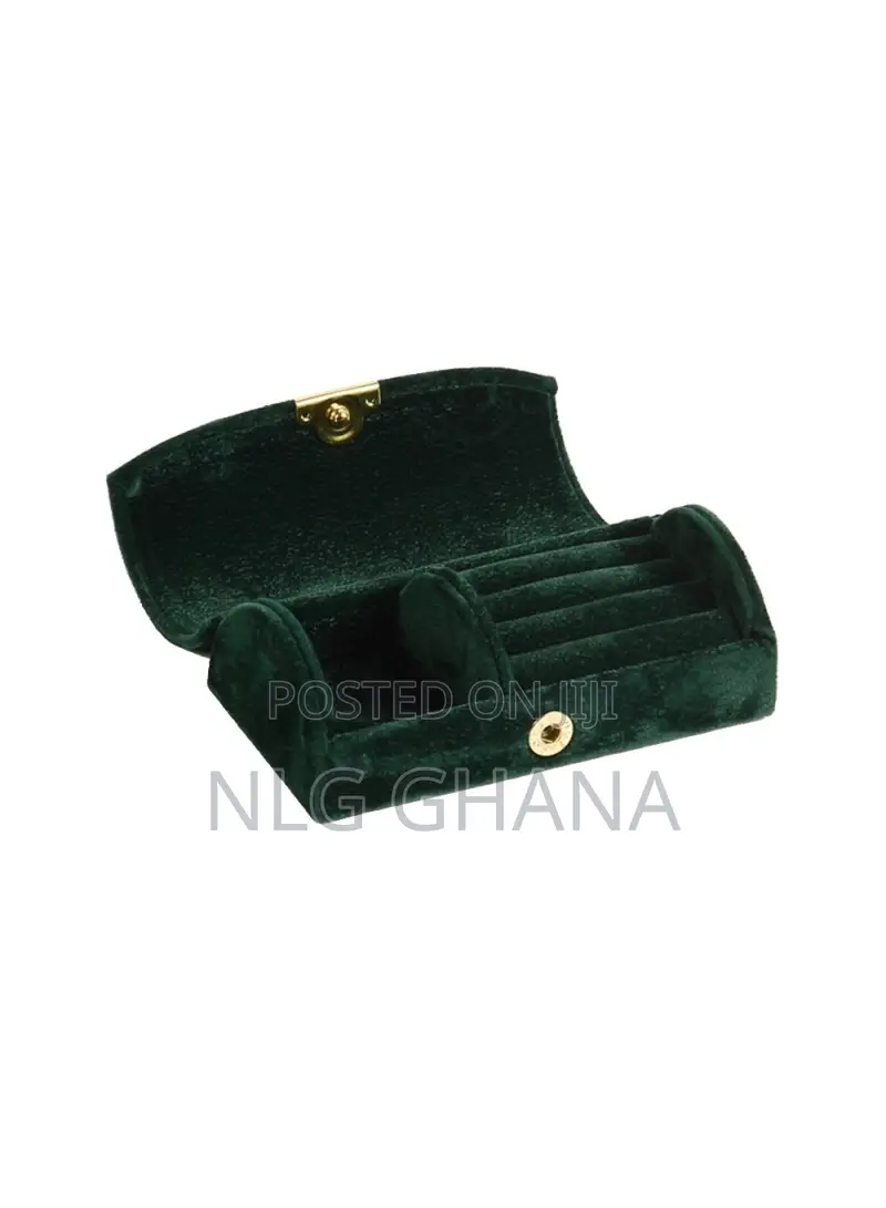 Portable Travel Arched Jewelry Storage Box Earring Bracelet