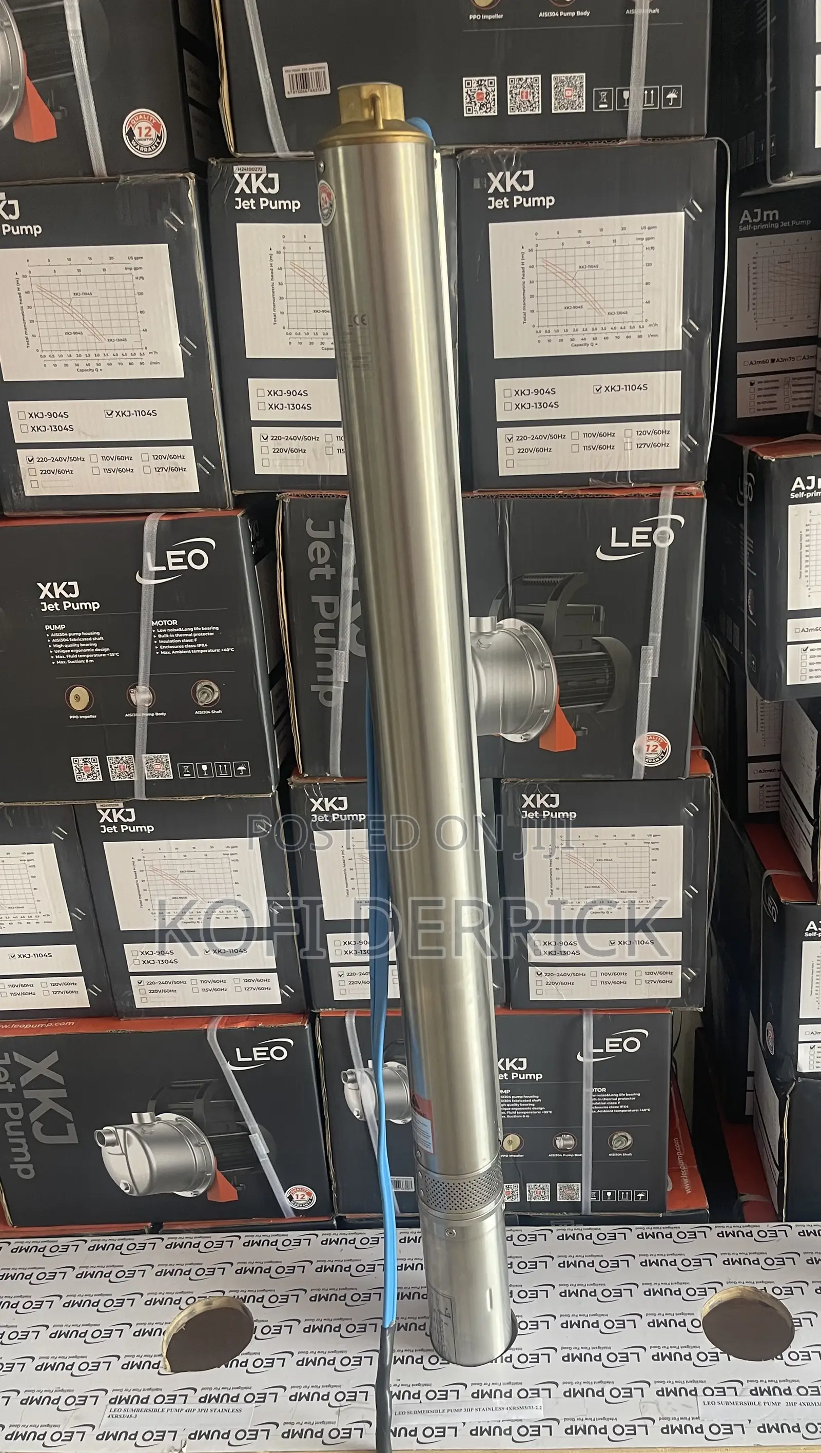 3hp Borehole Pump - Leo