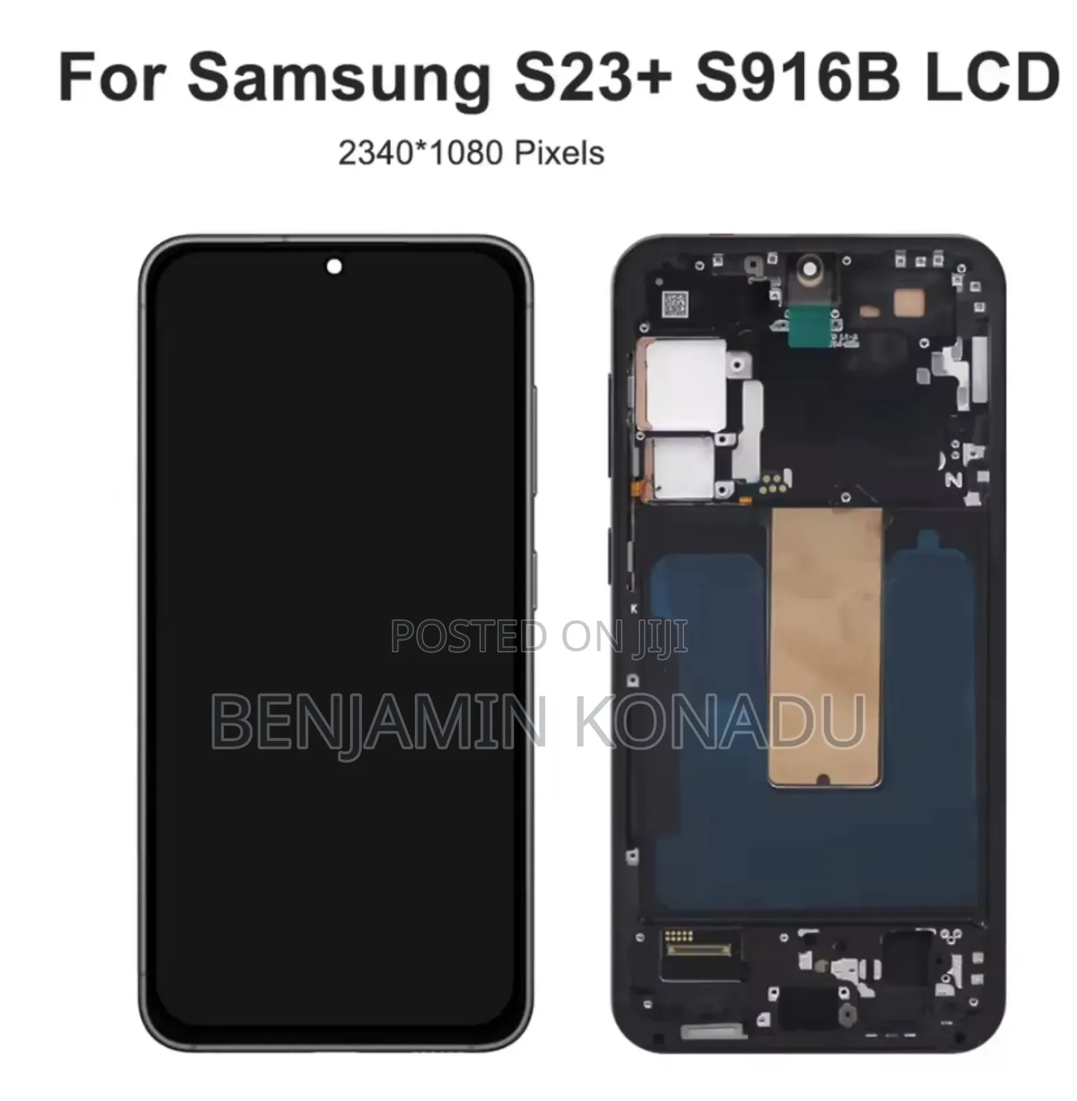 Amoled S23+ Screen in a Frame