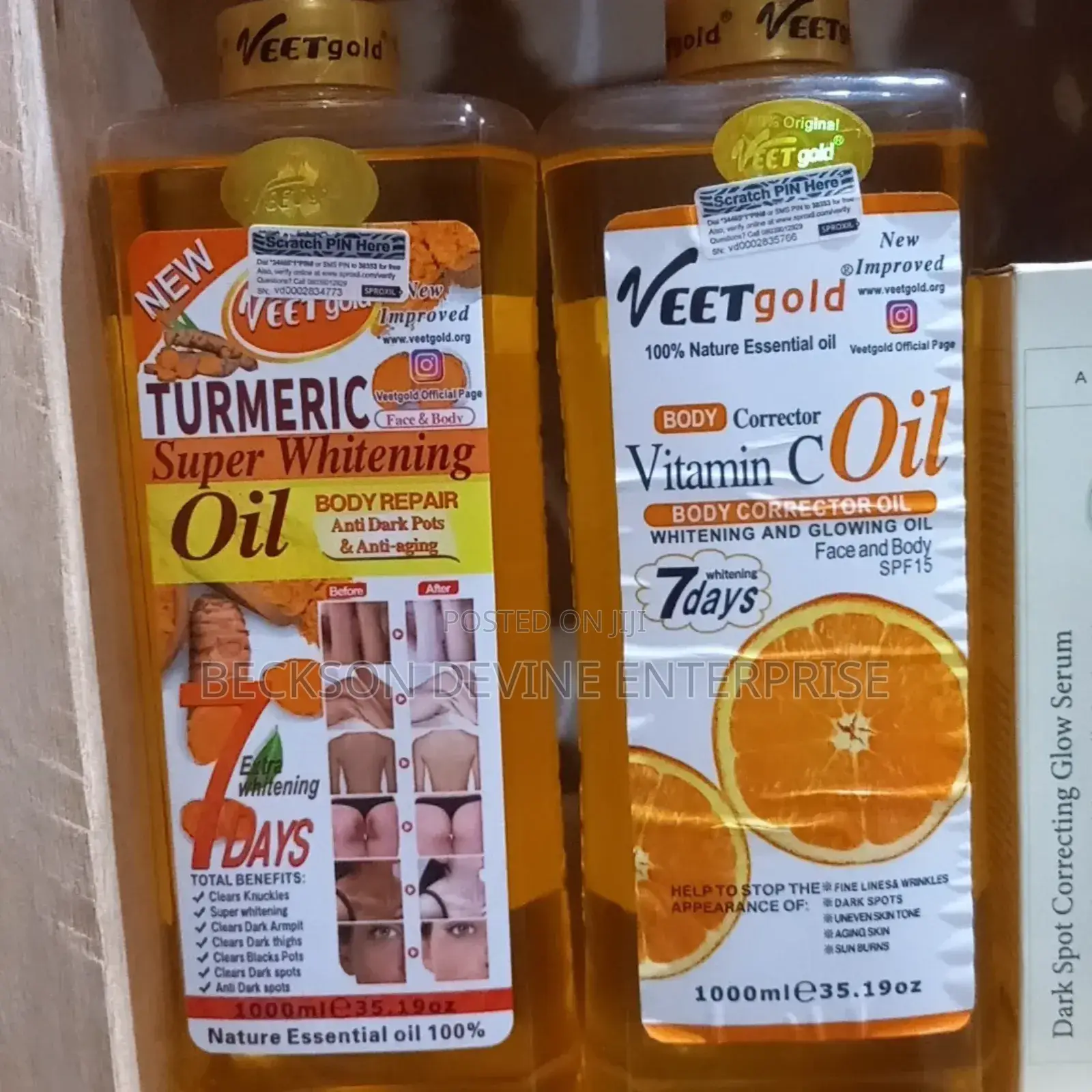 Veet Gold Vitamin C Oil