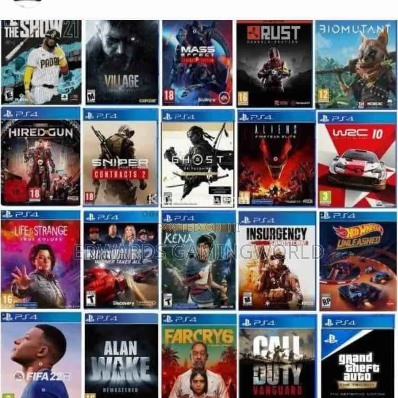 PS4, Ps5 and PS3 Games Installation
