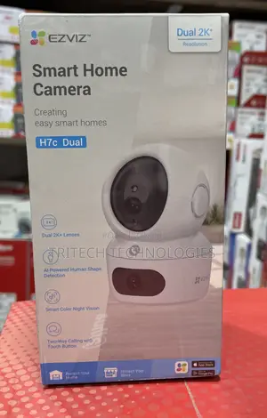 Ezviz 3mp H7c Dual-Lens Pan Tilt Wi-Fi Camera