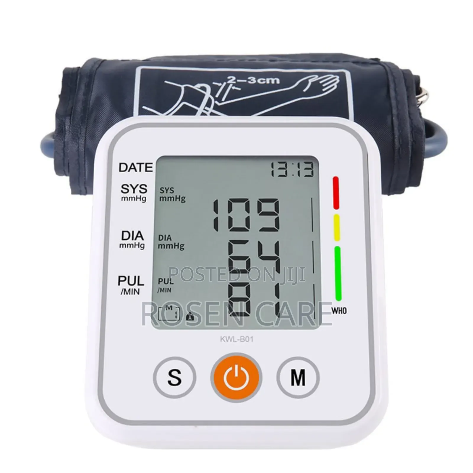 Voice Arm Blood Pressure Monitor Bp Machine Sphygmomanometer