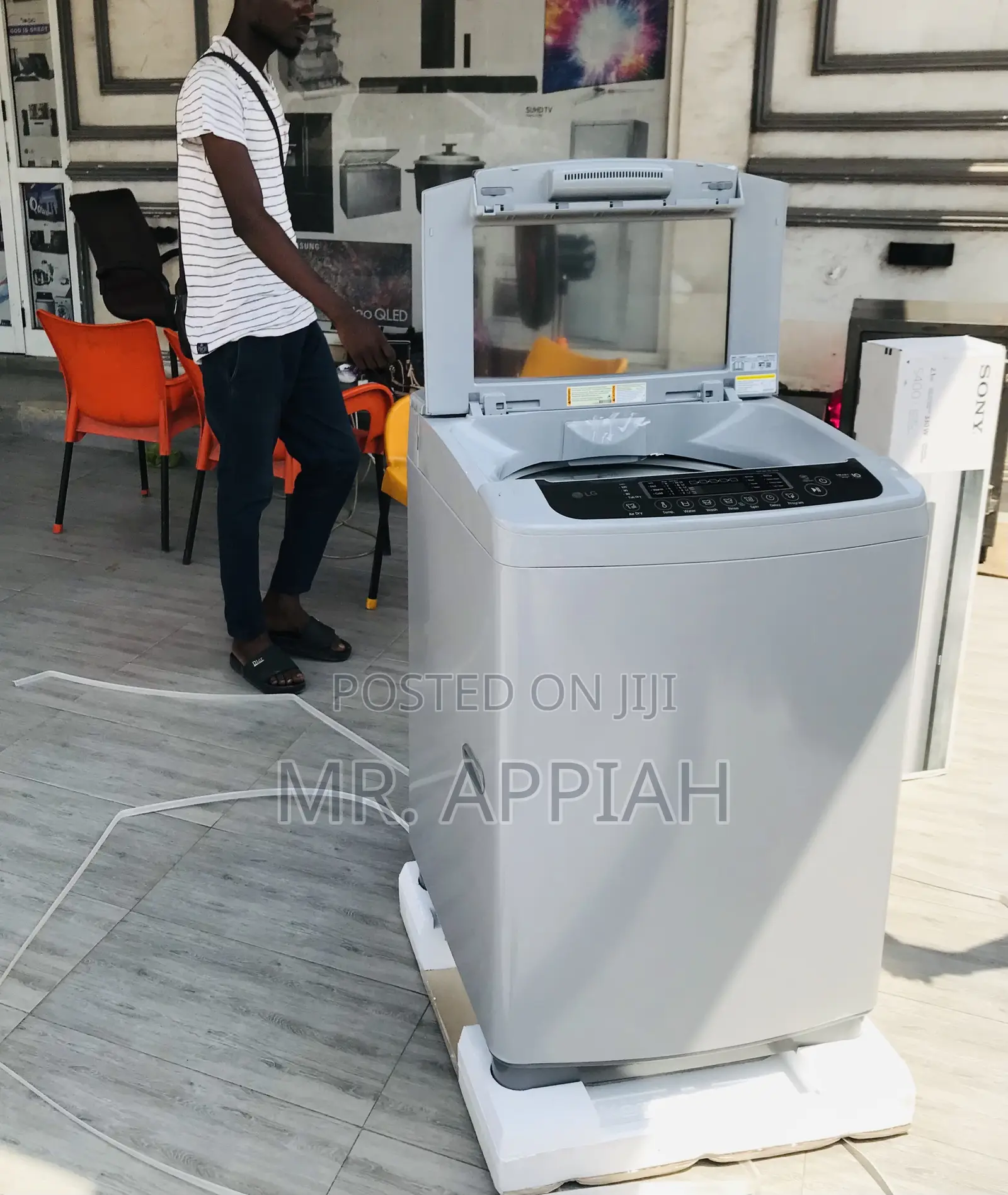 Latest and Affordable LG 13kg Top LoadWashing Machine(Gray)