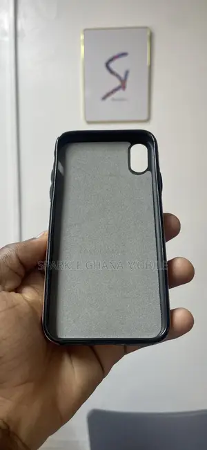 iPhone X (Wallet Case) Peach Back Case