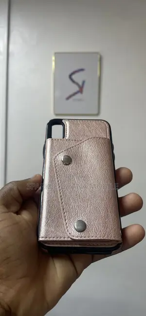 iPhone X (Wallet Case) Peach Back Case
