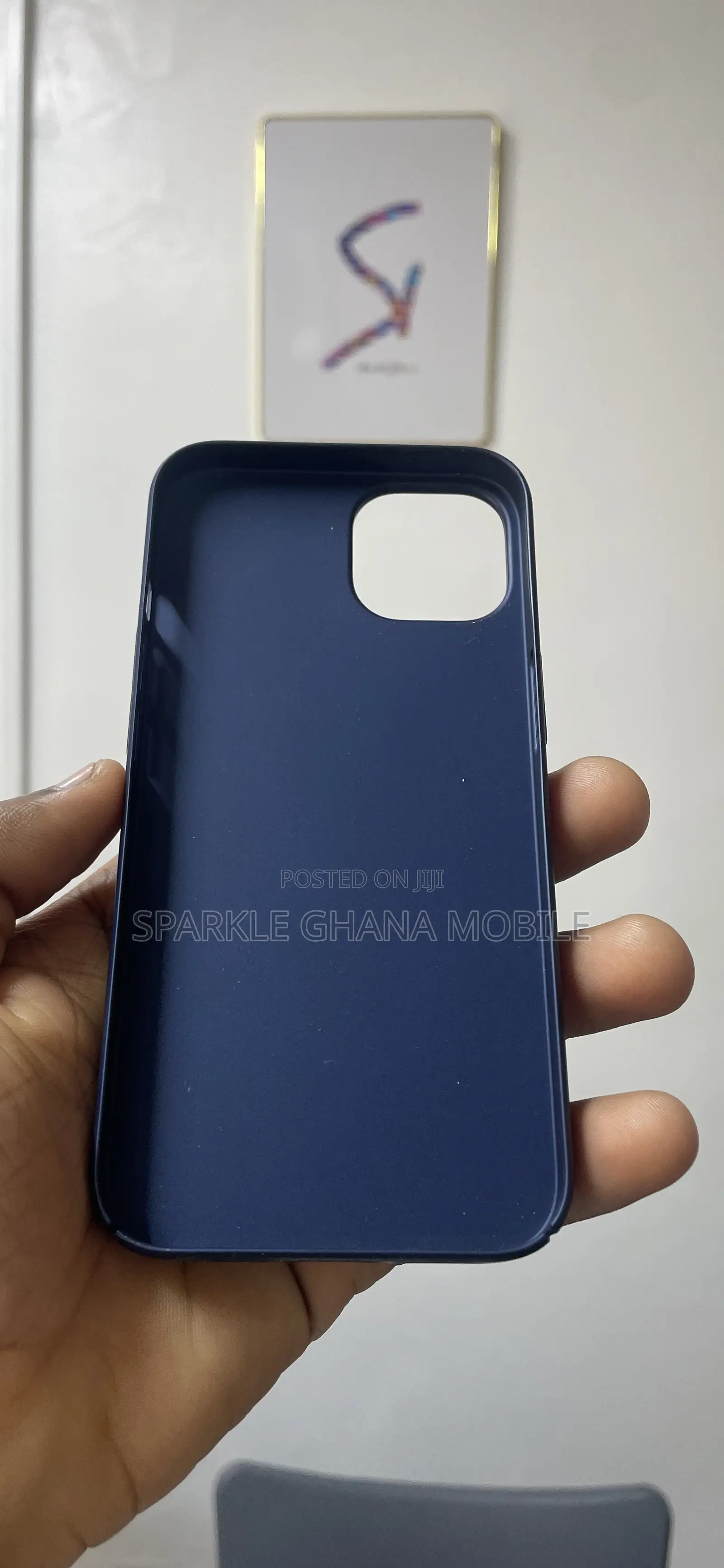 iPhone 12 (Case Guru) Blue Black Back Case