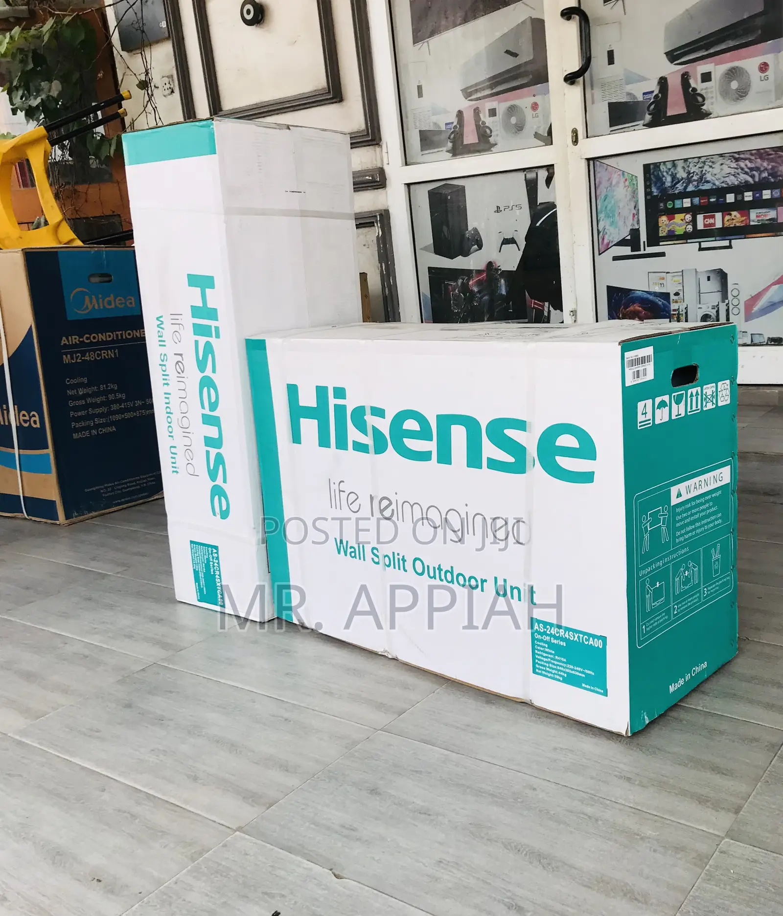 Elevate Your Home With Hisence 2.5hp Non Inverter Ac(White)