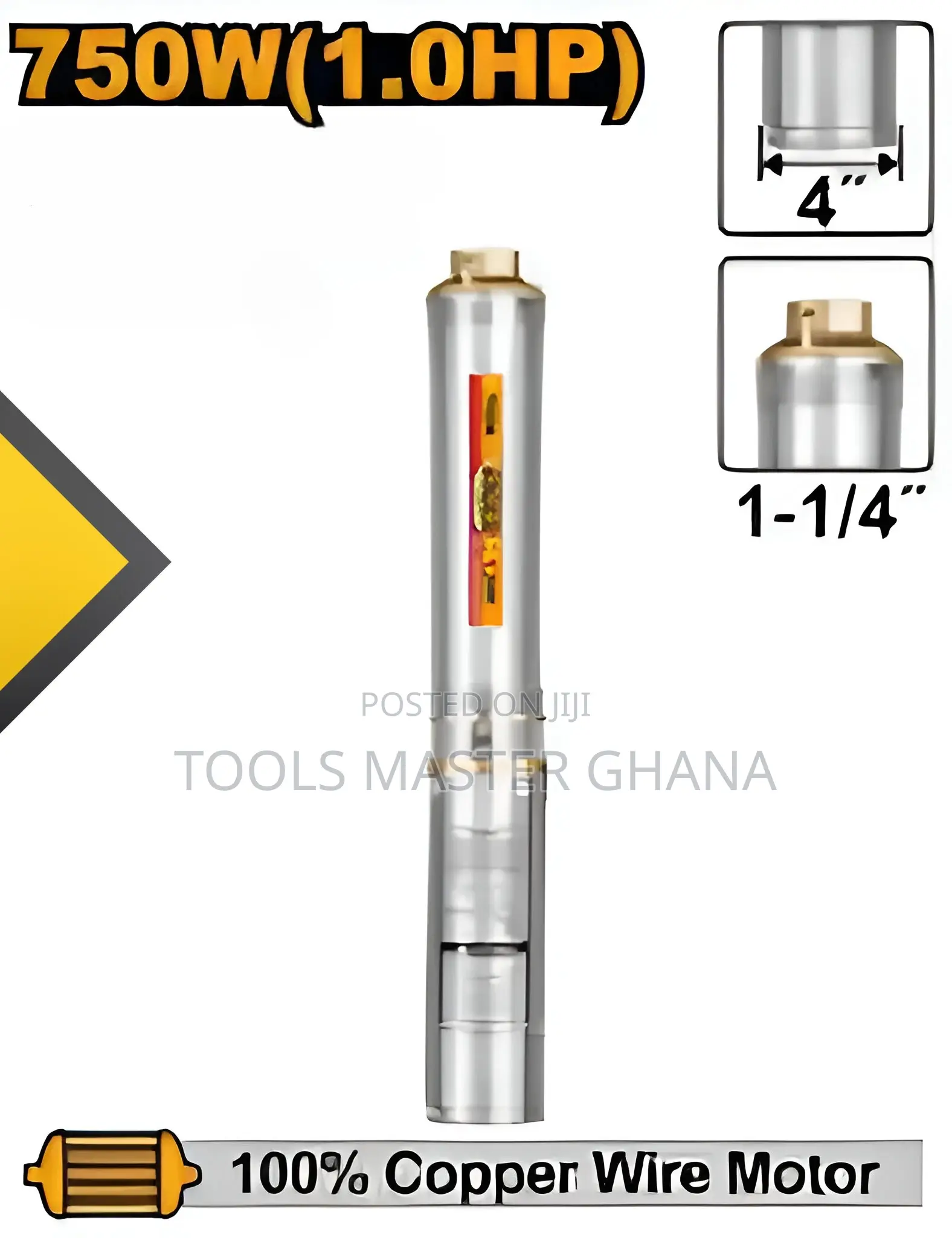 4" Deep Well Pump - DWP7501