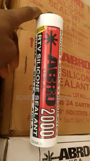 Abro 2000 RTV Silicone Sealant Black Colour