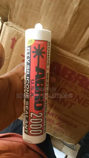 Abro 2000 RTV Silicone Sealant Clear Colour Ghana