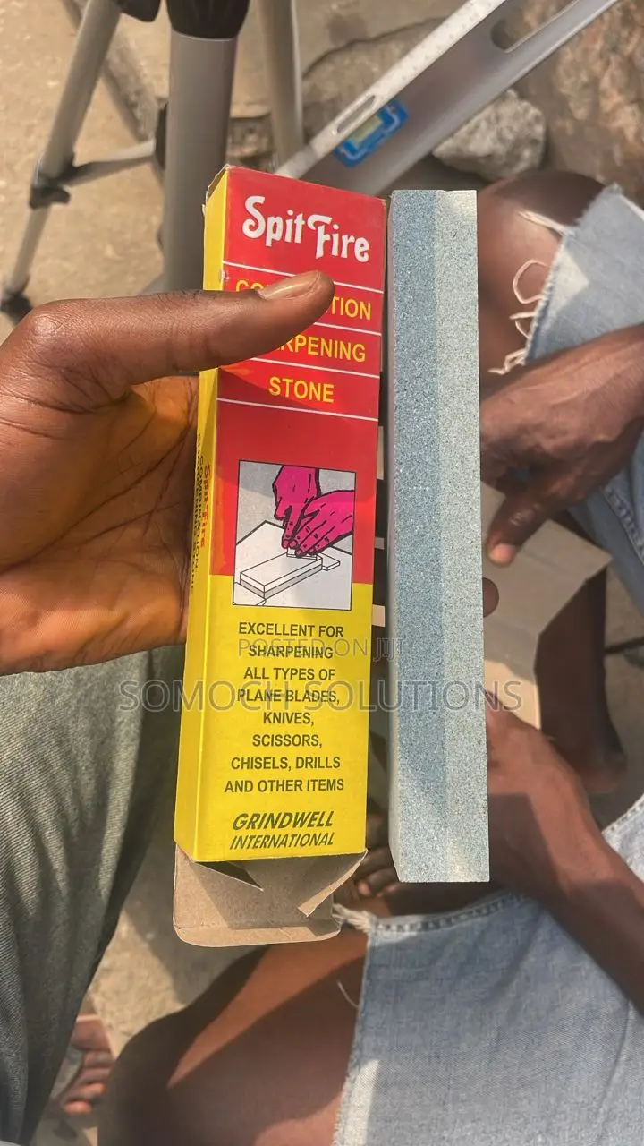 Split Fire Composition Sharpening Stone Grindwell