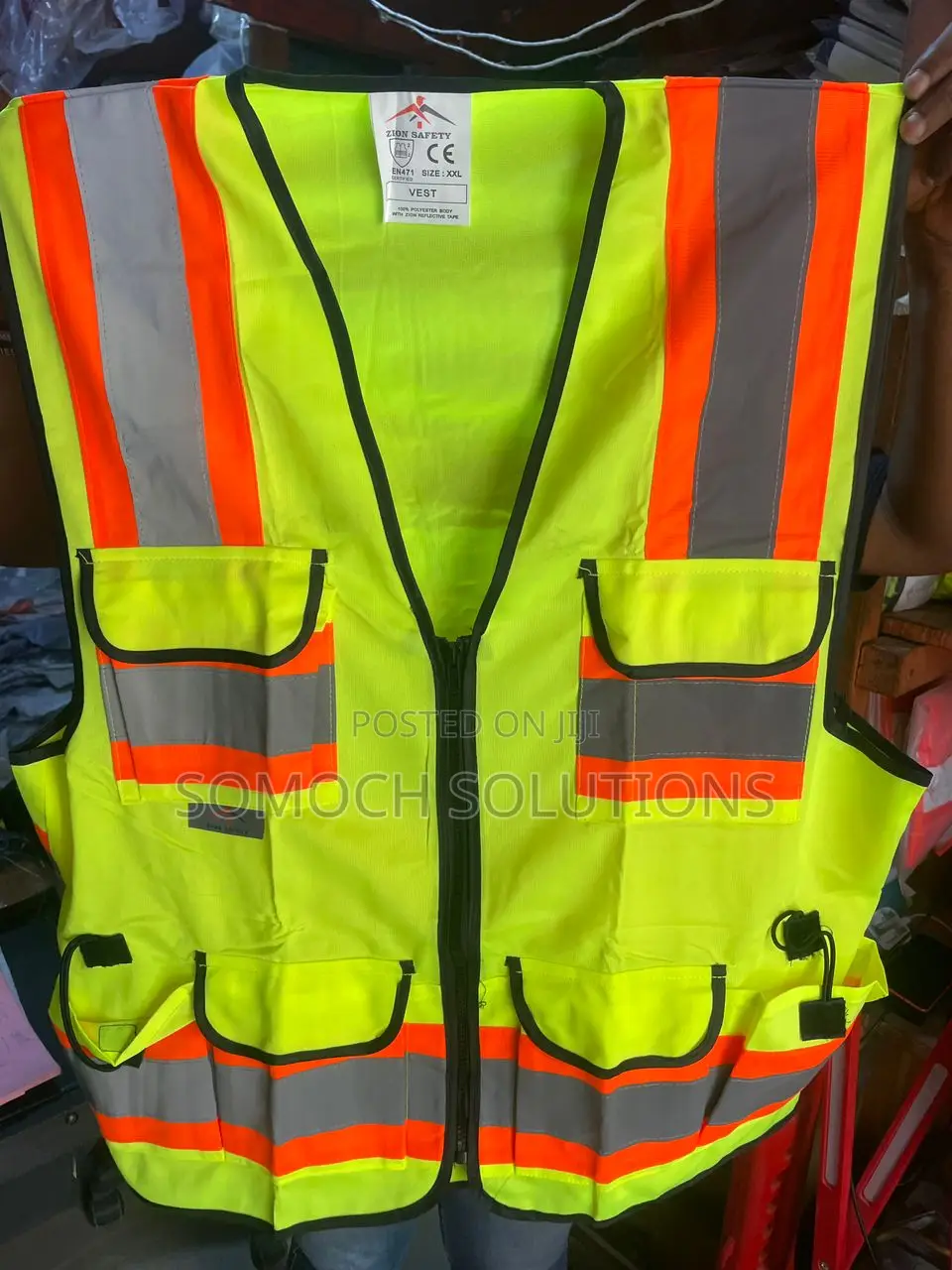 High Quality Industrial Reflective Jackets Ghana