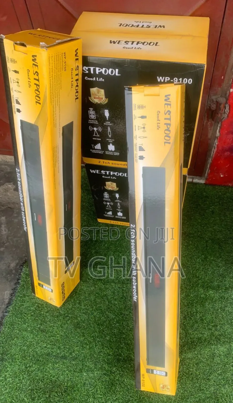 Enjoy Sound Westpool Soundbar With Woofer Soundbar Woofer