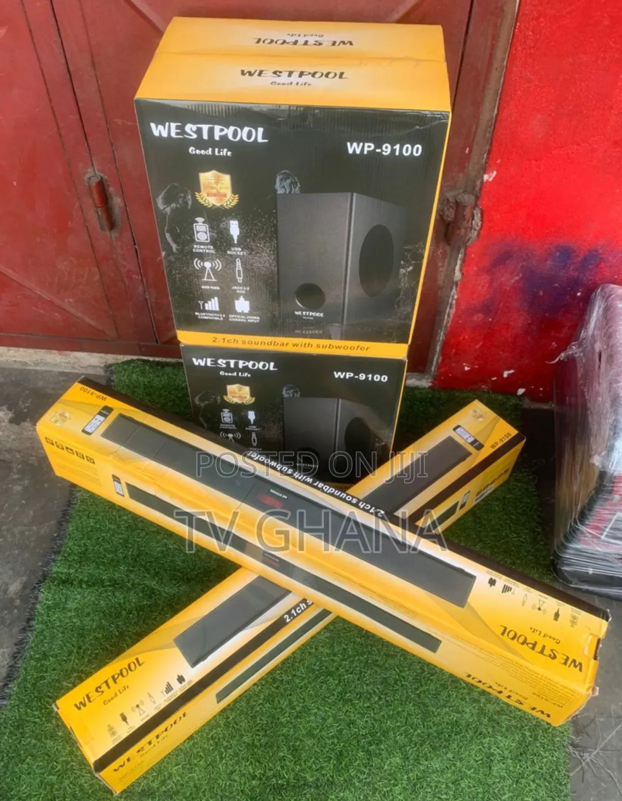 High Sound Westpool Soundbar With Woofer Soundbar Woofer