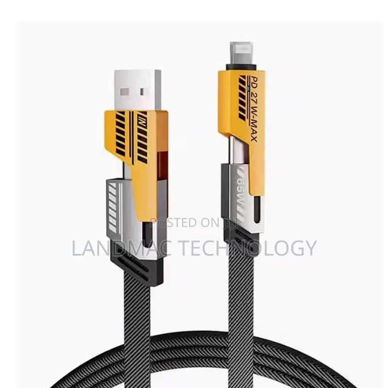 65w Fast Charging Cable(3.3ft),Zinc Alloy Charge Cable