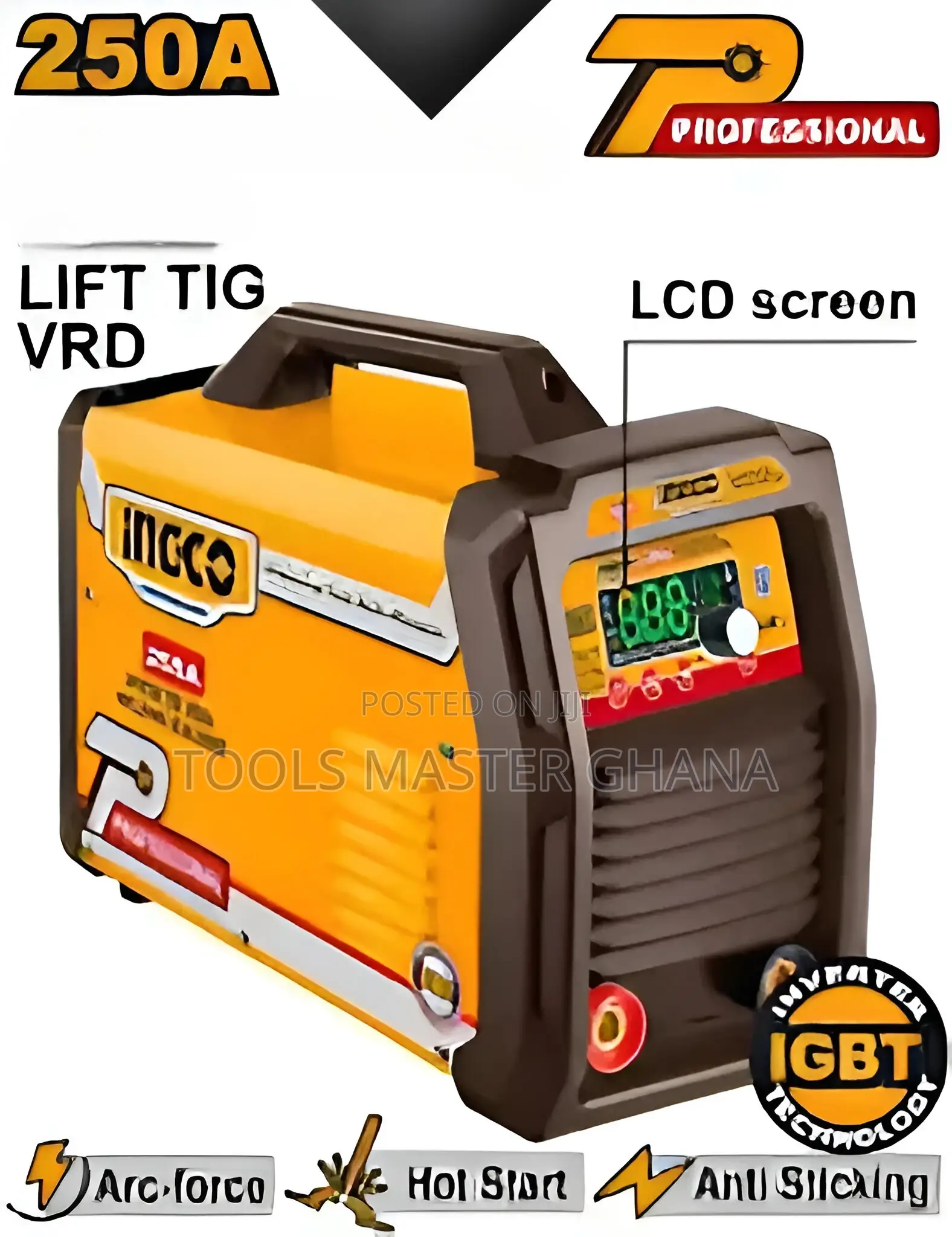Inverter MMA/TIG Lift Welding Machine - ING-MMA25079