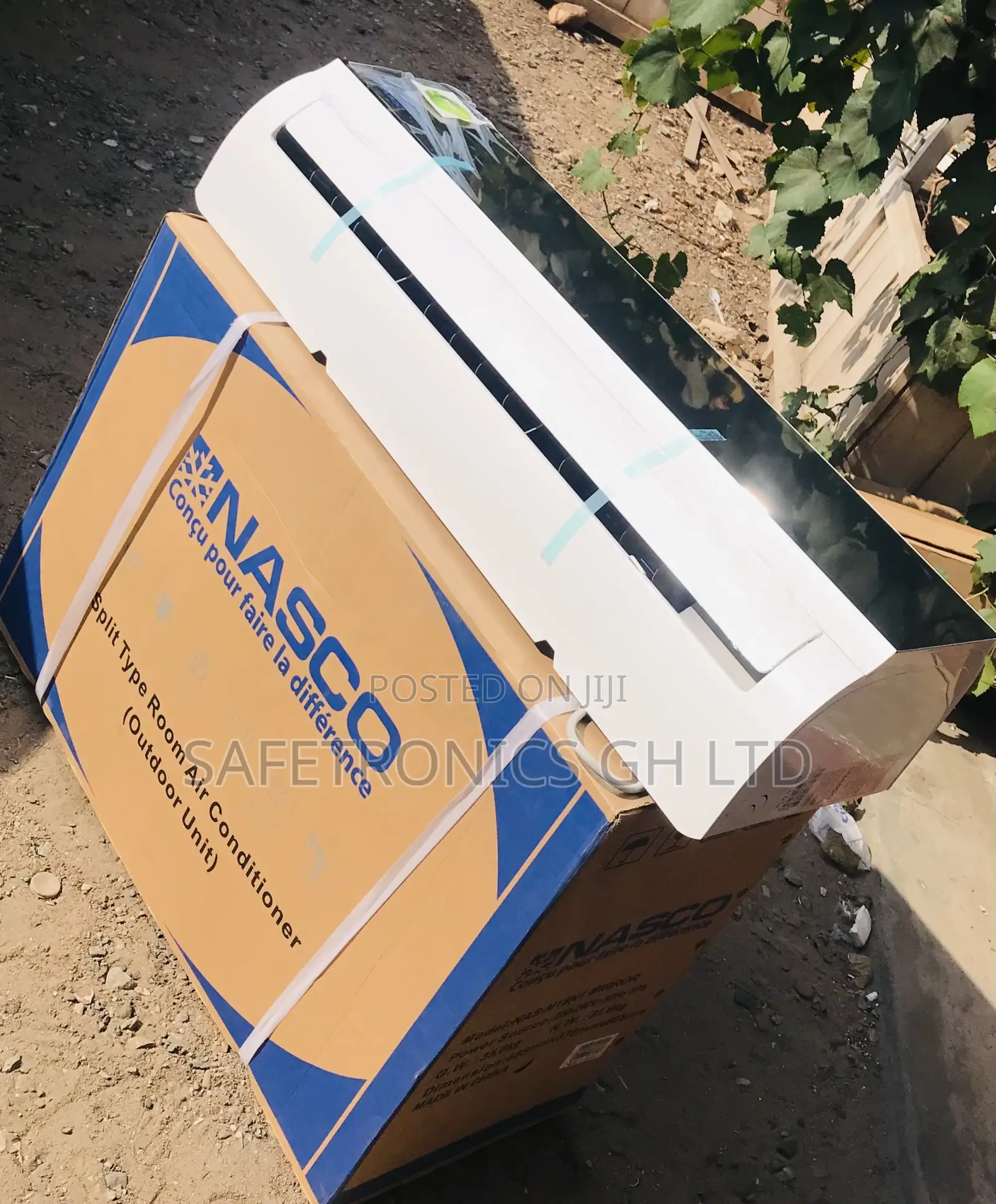 Nasco Eco-Friendly Split White Mirror 2.0 HP AC