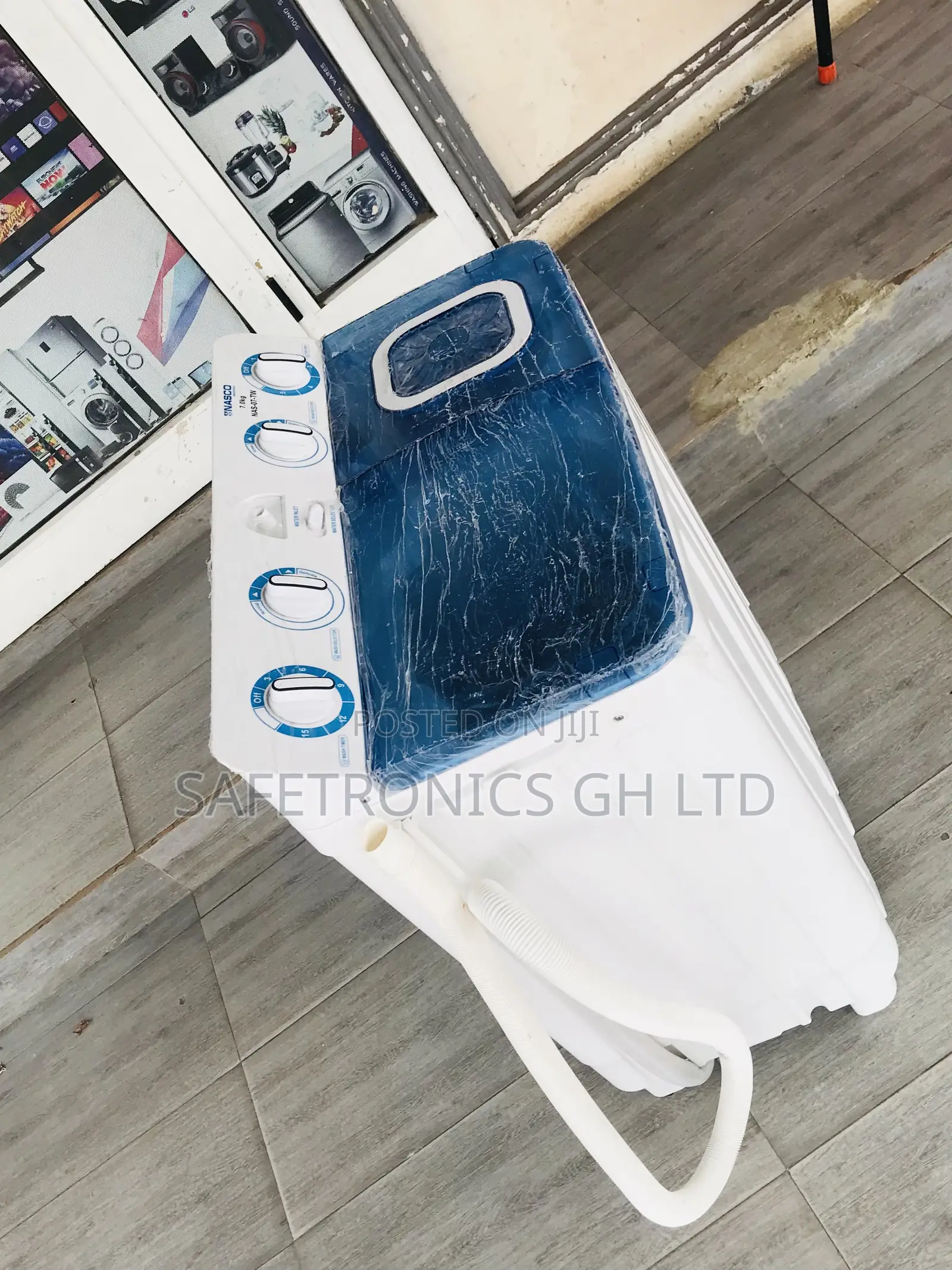 Nasco Ecowash 8kg Topload Semiauto Twintub Washer