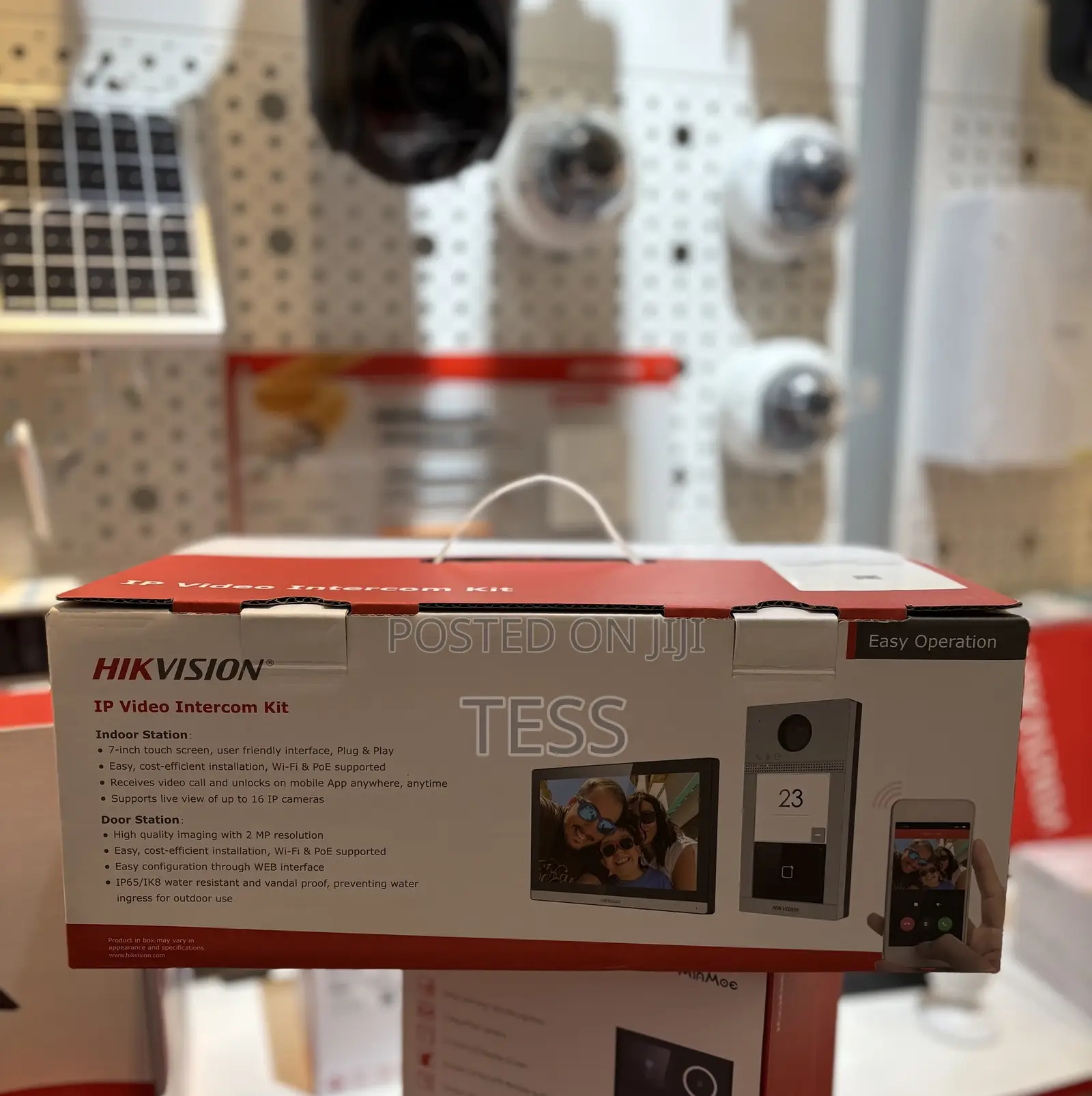 Hikvision Ip Video Intercom (Mobile App Control) Ds-kis604-p