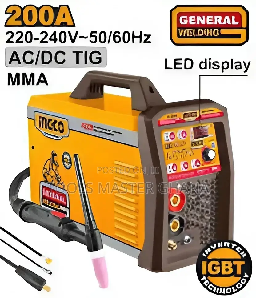 Inverter AC DC TIG/MMA Welding Machine - ING-ACDCTIG2001