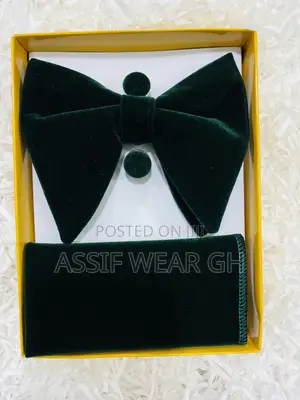 Army Green Bow Tie for Men