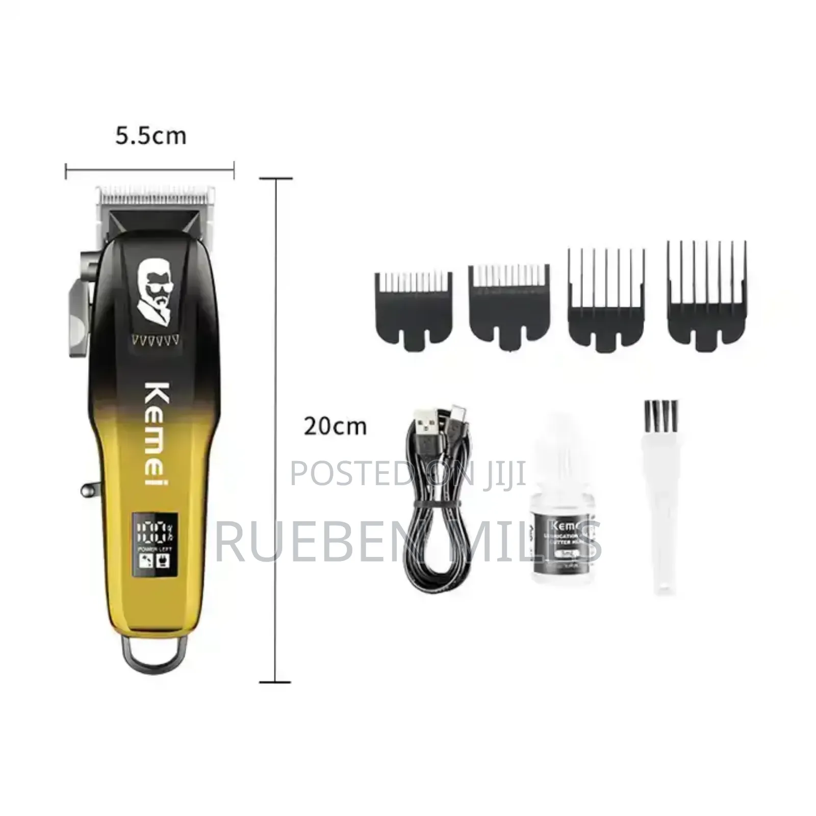 Original Kemei High Quality Salon Barbering Machine Barbers