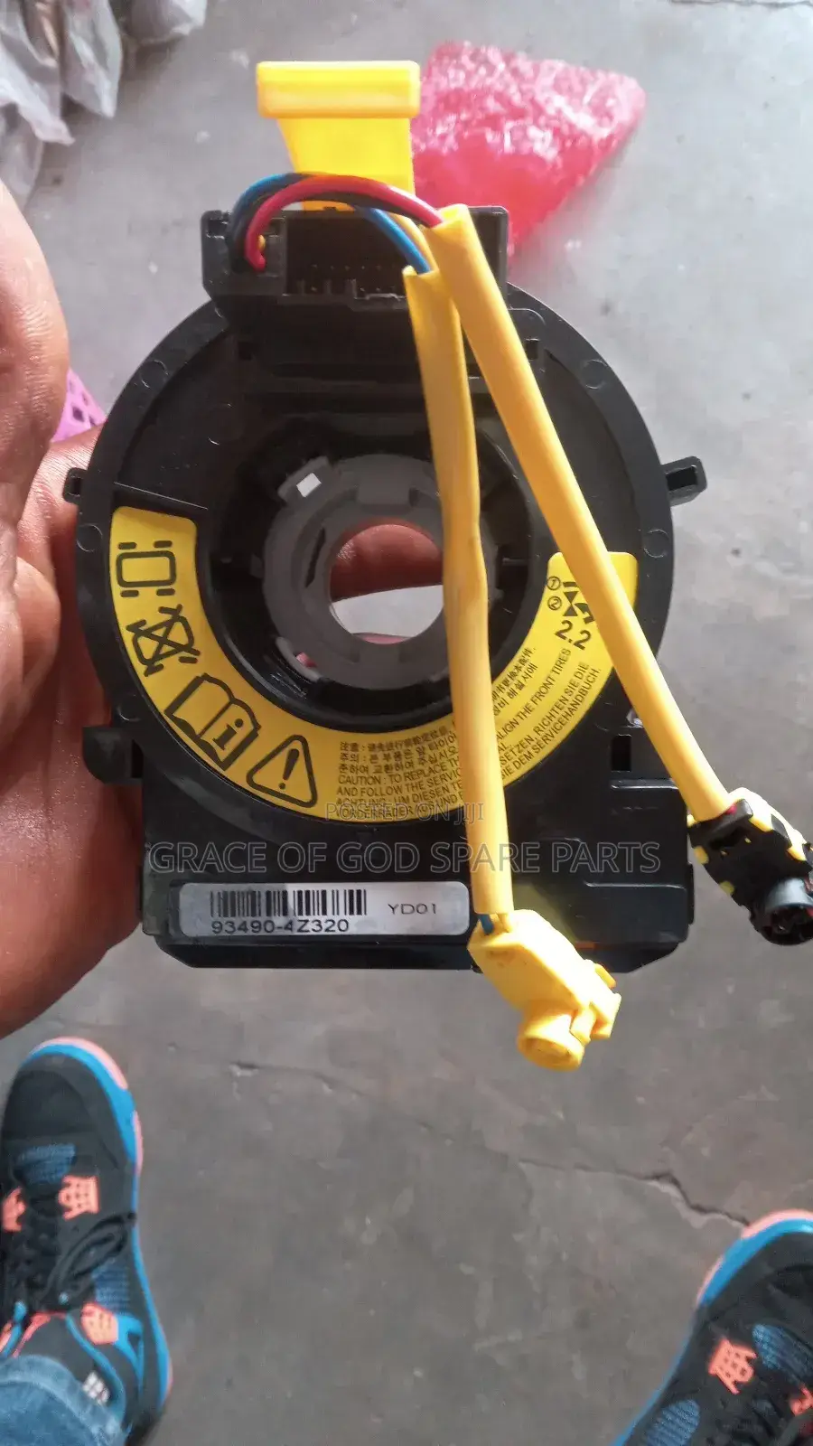 Hyundai Santa Fe 2012 Clock Spring Original