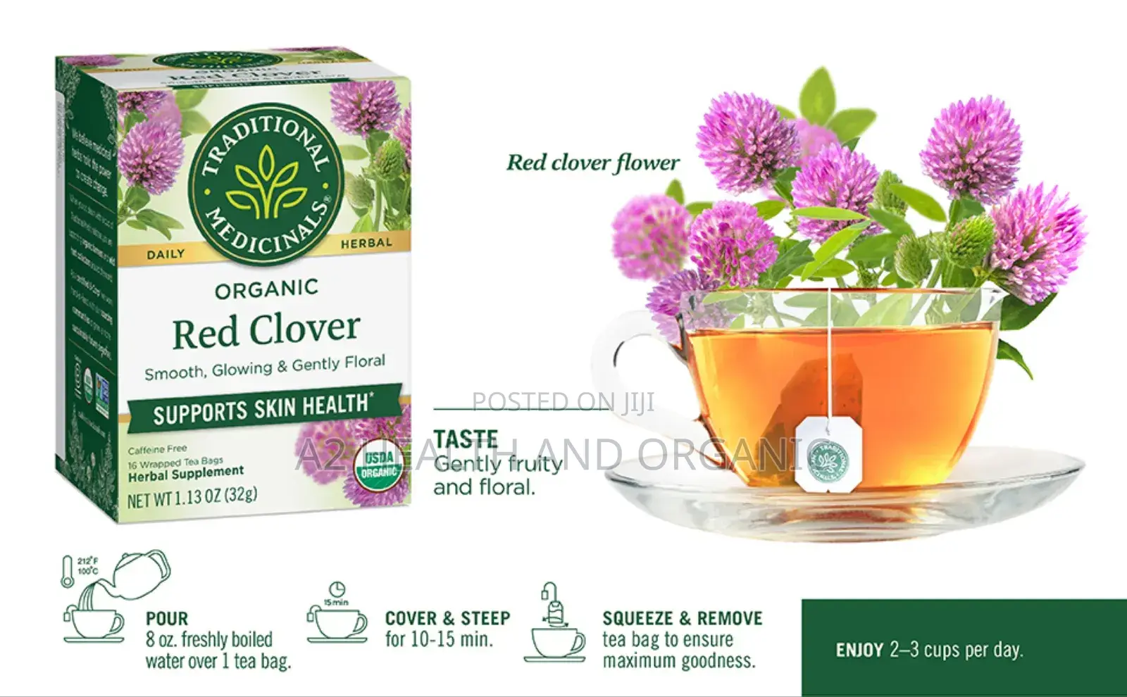 Organic Red Clover Tea
