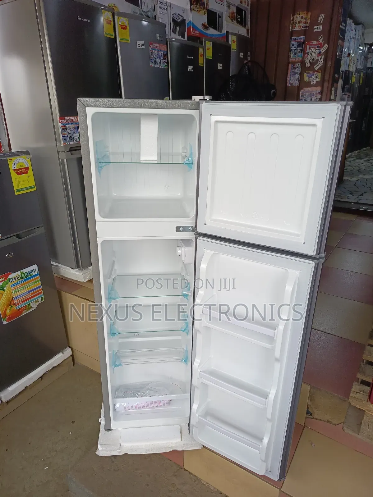 Quality Nasco Nasf2-13s (98ltrs Double Door Fridge.