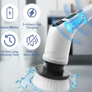 7in1 Multifunctional Electric Spin Brush for Bathtub Cars